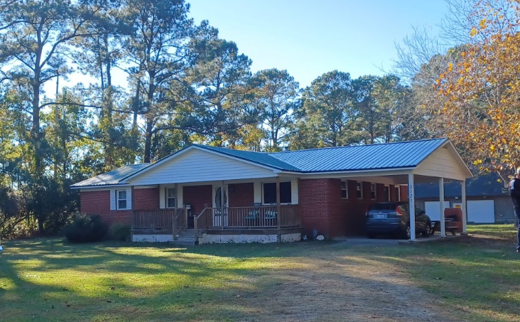 A home with a long-lasting metal roof